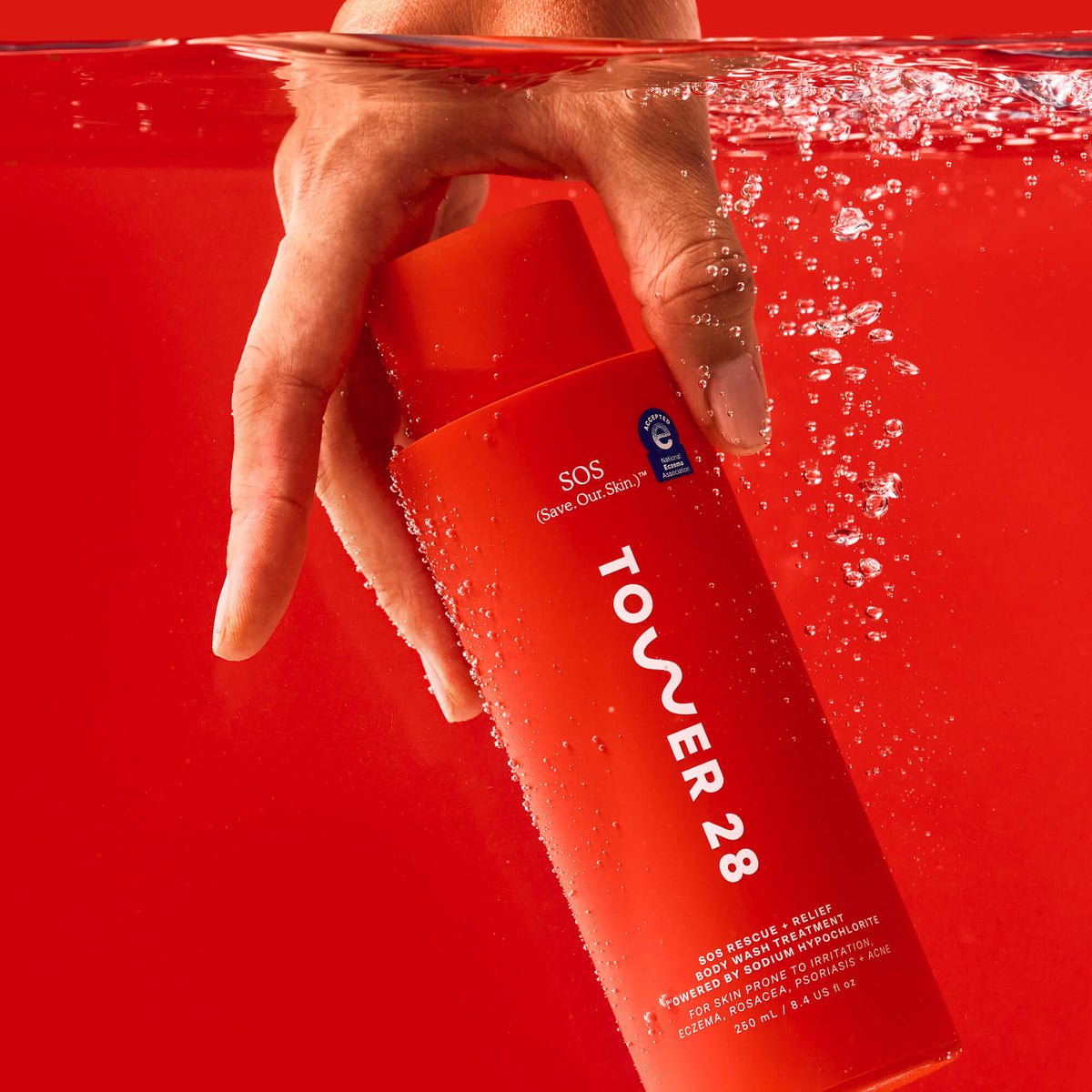 SOS Rescue + Relief Body Wash Treatment J0